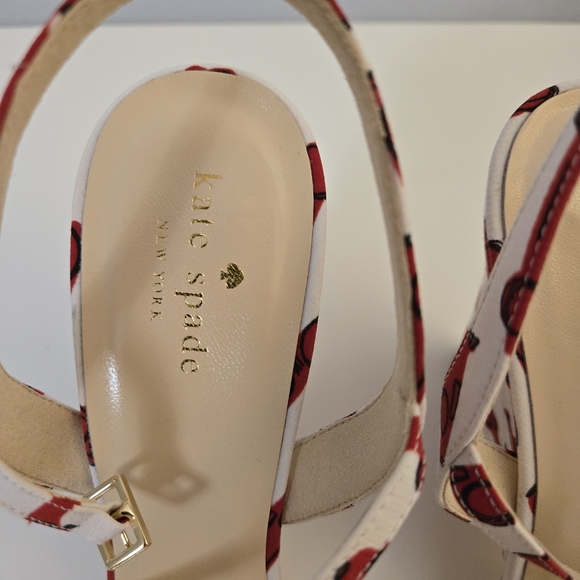 NWOT Kate Spade rare Ivana wedge sandals, size 9 - Picture 9 of 14